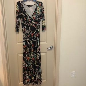 NWOT Print maxi dress